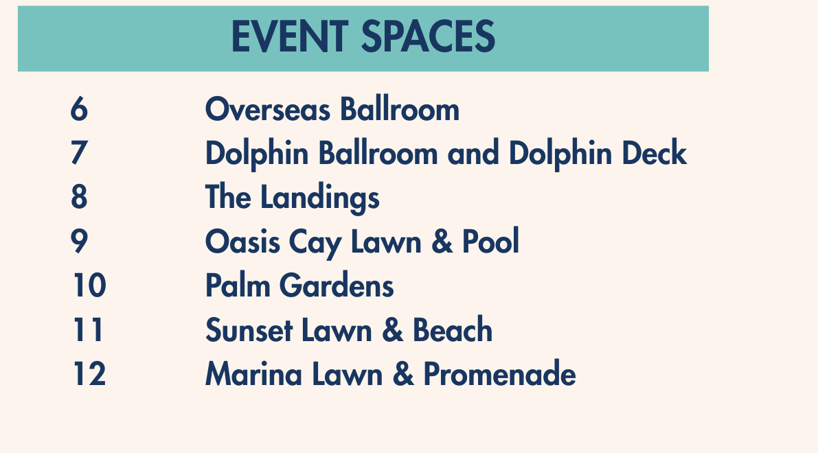 Event Spaces
