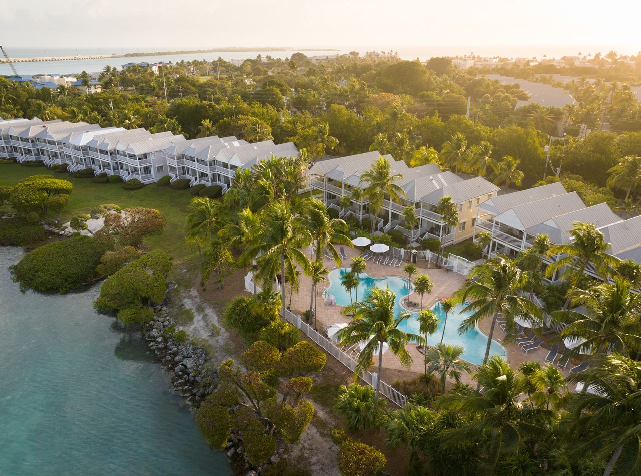 25-Aerial Sunset Village